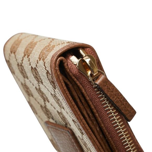 Gucci GG Canvas Leather Wallet - Picture 7 of 10